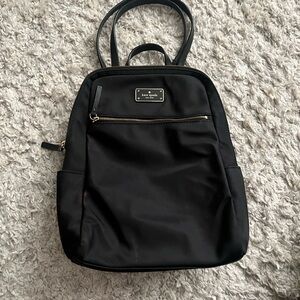 Kate Spade Black Backpack